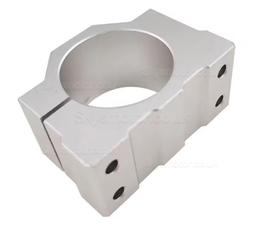65mm/80mm/100mm/125mm CNC Spindle Motor Bracket Seat Aluminum Clamp Holder OSP001705 for Spindle Motor